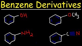 Naming Benzene Ring Derivatives  Aromatic Compounds [upl. by Cardwell829]