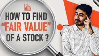 How to Analyze and find the Fair value of a Stock  DCF explained in Hindi [upl. by Eki]