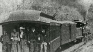 A 1906 Ride on the Catskill Mountain Railway and Otis Elevating Railway Past Catskill Mountain House [upl. by Kcirderfla]