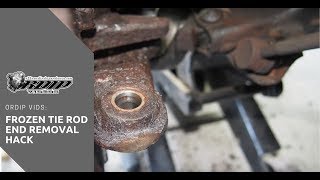 ORDIP Vids Hack For Removing A StuckSiezed Tie Rod End [upl. by Poore]