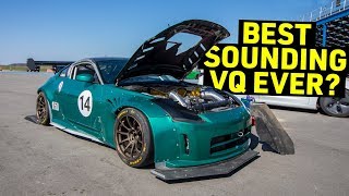 600HP ALLMOTOR 42L VQ 350Z Track Day [upl. by Etiuqram]