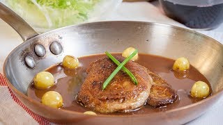 How To PanSeared Foie Gras  PanSeared Foie Gras Port Wine Sauce Recipe  Foie Gras Recipe [upl. by Eetsirk786]