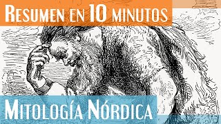 La Mitología Nórdica en 10 minutos  Dioses mundos y más [upl. by Hnid]