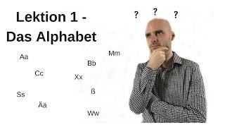 Deutschkurs A11 Lektion 1 Das Alphabet [upl. by Analahs171]