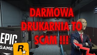 Darmowa Drukarnia Banknotów TO SCAM  GTA ONLINE [upl. by Silletram395]