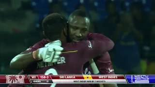 Andre Russells star performance  Sri Lanka vs West Indies 2nd T20I  Match Highlights [upl. by Emearg]