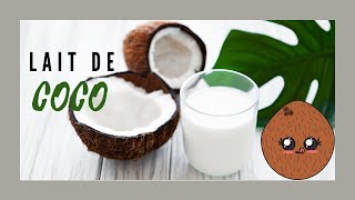 LAIT DE COCO AU THERMOMIX [upl. by Wightman]