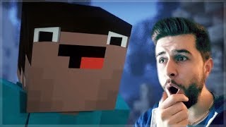 REACTING TO BLOCKING DEAD MINECRAFT MOVIE Minecraft Animations [upl. by Naoma]