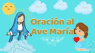 ORACIÓN DEL AVE MARÍA  ORACIÓN GUIADA [upl. by Sjoberg432]