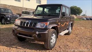 Mahindra Bolero Camper Gold ZX 2022 ₹95 lakh  Reallife review [upl. by Ahseinet]