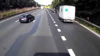 Idiot Driver Changing Lanes Causes Horrible Car Accident OurWorldMyWay com [upl. by Ira]