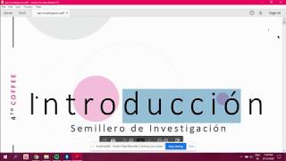 ¿Cómo hacer la introducción en nuestro proyecto de investigación [upl. by Rickey]