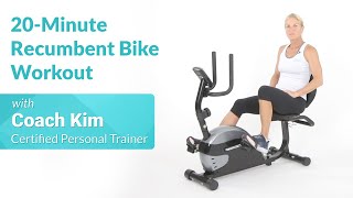 20Minute Recumbent Bike Workout [upl. by Harriman]