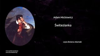 Adam Mickiewicz  Świtezianka [upl. by Nirb474]