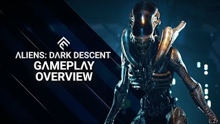 Aliens Dark Descent  Gameplay Overview Trailer [upl. by Kilk]