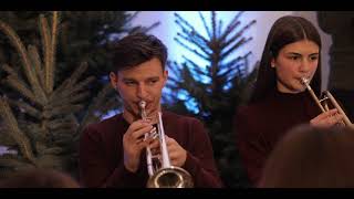 Christmas Medley  Brass Band Carpaţi [upl. by Simetra857]