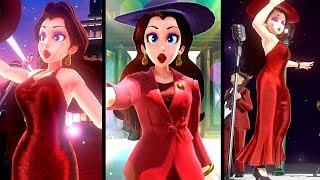 Super Mario Odyssey ALL PAULINE CUTSCENES Switch [upl. by Amity]