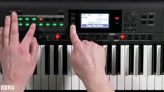 KORG i3 Music Workstation Keyboard [upl. by Ellehcir]