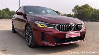 BMW 6 Series GT 630i M Sport 2021 ₹68 lakh  Reallife review [upl. by Naihs]