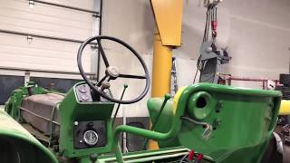 John Deere 630 Gas First Start After 20 Years [upl. by Deevan]