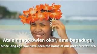 National Anthem of Nauru  quotNauru Bwiemaquot [upl. by Dianna]