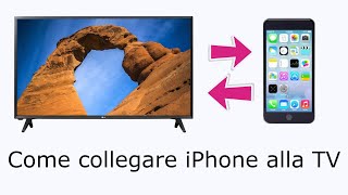 Come collegare iPhone alla TV [upl. by Latif]