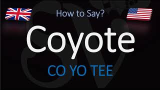 How to Pronounce Coyote  English American Pronunciation [upl. by Aramoix]