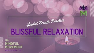 Guided Meditation to Experience Blissful Relaxation  478 Breath Practice  Mindful Movement [upl. by Ahsihat]