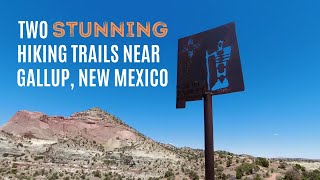 NEW MEXICO HIKING Two Amazing Trails at RED ROCK PARK Near GALLUP [upl. by Stannwood326]