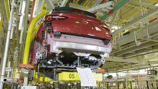 OPEL Plant Grandland X Production Line in Eisenach Germany [upl. by Ulane]