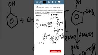 Reimer Tiemann Reaction [upl. by Tamah]