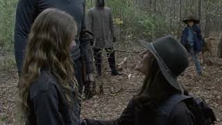 The Walking Dead 10x16 Maggie Reunites with Judith [upl. by Howlond]