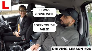 3 Serious Faults in 60 Seconds  First Mock Driving Test Fail [upl. by Fernas]