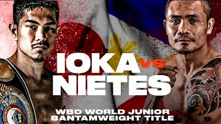 DONNIE NIETES vs KAZUTO IOKA FIGHT [upl. by Ayisan857]