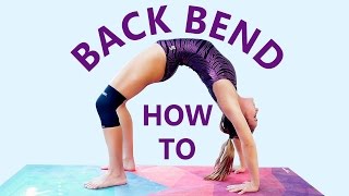 Gymnastics At Home Backbend Challenge Flexibility Workout amp Stretches How to do a Back Bend [upl. by Scoter]