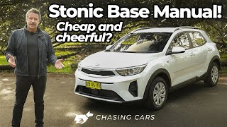 This Is The CHEAPEST Kia Stonic  manual SUV review [upl. by Kroo118]