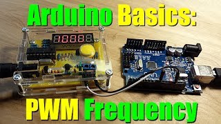 Arduino Basics Change your PWM Frequency [upl. by Dammahom]