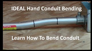 IDEAL How To Use a Hand Conduit Bender [upl. by Llerryt505]