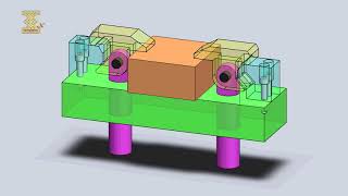 External Swing Clamp Mechanısm 2 [upl. by Oeht]