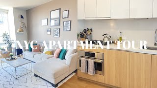 NYC Apartment Tour 2021  1 bedroom in Manhattan in a luxury building [upl. by Nilde]