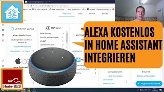 Alexa kostenlos in Home Assistant einrichten [upl. by Attelrac303]