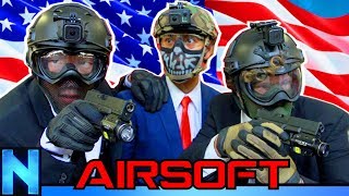 AIRSOFT Protect The President  ft Jet Desert Fox [upl. by Nadine]