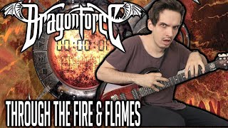 DragonForce  Through the Fire and Flames  GUITAR COVER 2020  Screen Tabs [upl. by Lentha142]