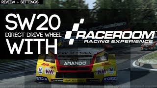 RaceRoom Racing Experience  With a Direct Drive Wheel  Review amp OSW Settings [upl. by Tull832]