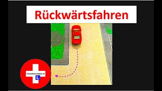 Autoprüfung bestehen  Rückwärtsfahren ansehen [upl. by Ennaerb62]