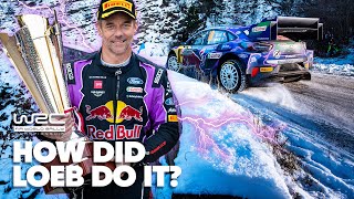 How Sebastien Loeb Actually Won Rallye MonteCarlo 👑 [upl. by Bernita]