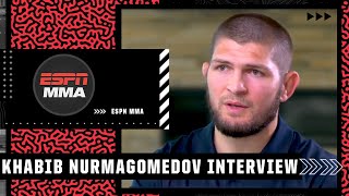 Khabib on Conor McGregor vs Dustin Poirier 3 retiring at the top and coaching  MMA on ESPN [upl. by Madanhoj]