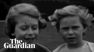 Royal family releases footage of the Queen as a child on her 94th birthday [upl. by Coumas155]