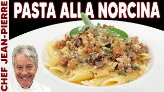 Pasta alla Norcina  Chef JeanPierre [upl. by Sherurd484]