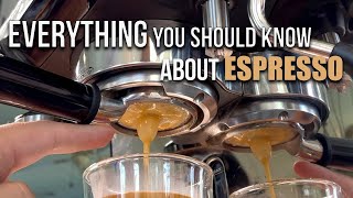 ESPRESSO EXTRACTION THEORY How to Dial in Espresso Like a Pro pt 1 [upl. by Marven]